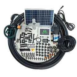 Sun solar system for borehole